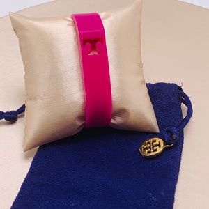 Tory Burch Hot Pink Silicone Fitbit Flex Band